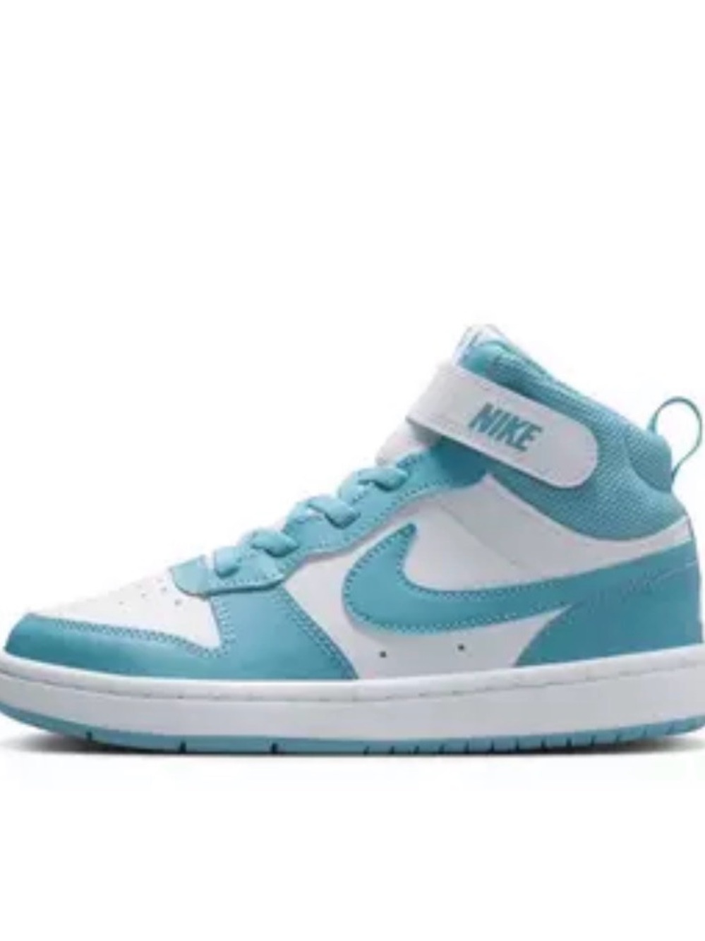 Nike Court Burough Mid 2 “White/Denim Turquoise”